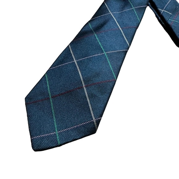 Paul Stuart | Plaid Silk Tie - Picture 3 of 6